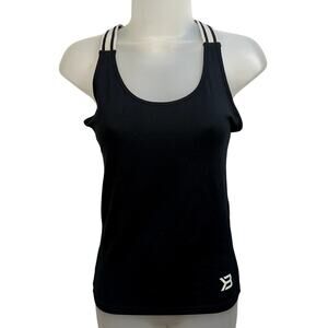 Better Bodies Athletic Tank Top Womens XS Stretchy Gym Training Racerback Retro
